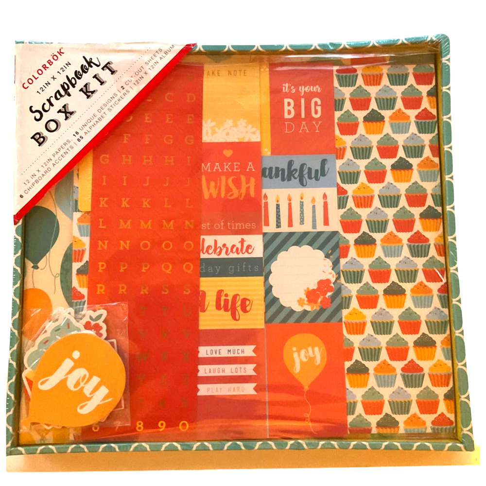 Colorbok Scrapbook Box Kit New in Package